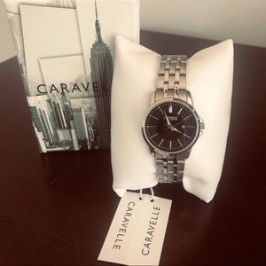 ❌ SOLD ❌ NWT Caravelle by Bulova Silver Watch